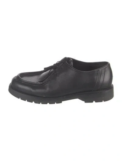 Pre-owned Kleman Leather Oxfords In Black