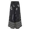 Klements Women's Eugene Culottes In Ancient Hearts Black In Black
