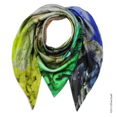 Klements Women's Natural History / Mineral Silk Scarf In Multi