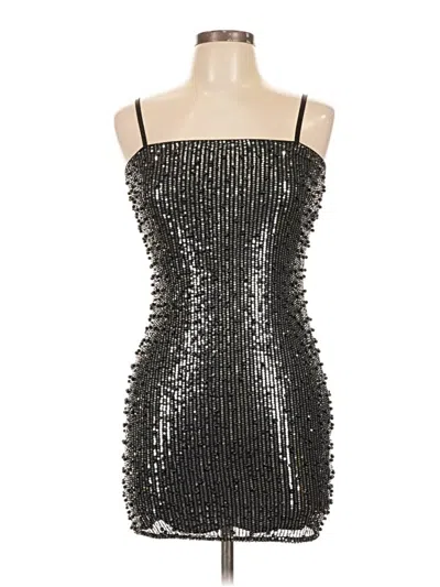 Klesis Cocktail Dress In Silver