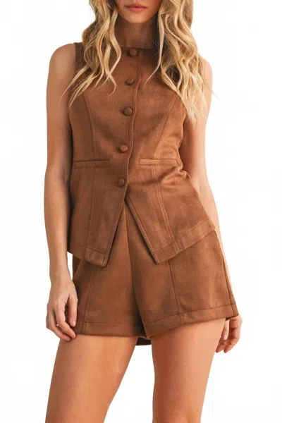 Klesis Greve Set In Mocha In Brown