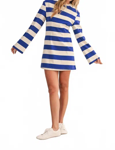 Klesis Lielle Mini Dress In Blue
