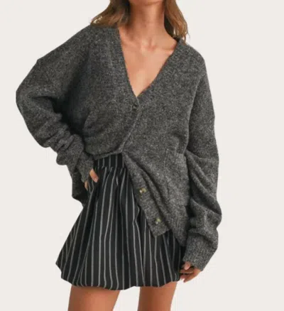 Klesis Oversized Cardigan In Midnight In Multi