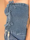 Klesis The Morgan Top In Blue In Blue