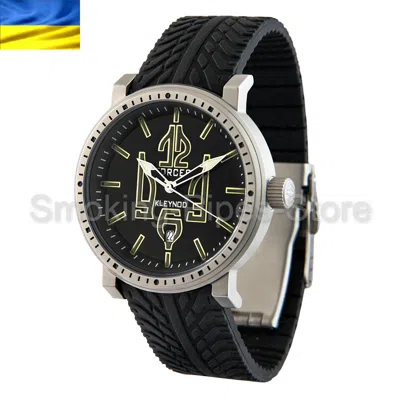 Pre-owned Kleynod Help Ukraine Brand " Forces" Wristwatch Swiss Quartz Mechanism Kfs-510