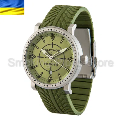 Pre-owned Kleynod Ukraine Brand " Forces" War Military Army Style Wristwatch Model Kfs-524