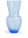 Klimchi Felicity Cracked-effect Vase In Blue