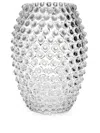 Klimchi Hobnail Egg Crystal Vase In Weiss