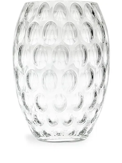 Klimchi Kugel Crystal Vase In Clear