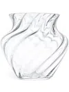 Klimchi Marika Glass Vase (22cm X 23cm) In White