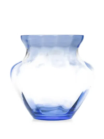 Klimchi Marika Textured Vase In Blue