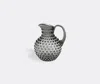Klimchi Hobnail Crystal Jug In Grey Smoke
