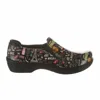 Klogs Footwear Women's Moxy Slip-on Work Clog In Paris Patent In Multi