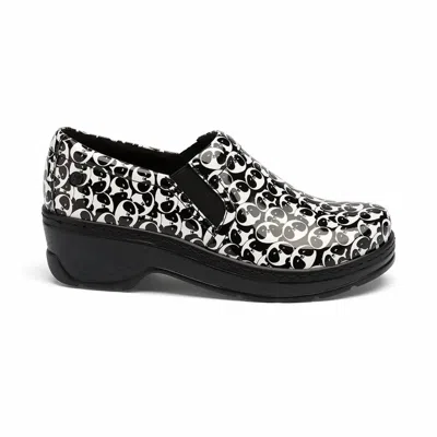 Klogs Footwear Women's Naples Shoes In Panda Patent In Black
