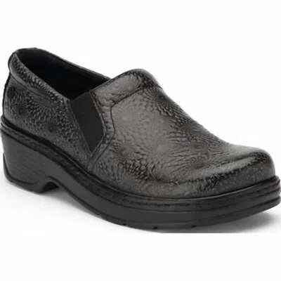 Klogs Footwear Women's Naples Slip Resistant Work Clogs In Black Torcello In Multi