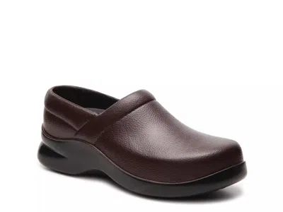 Klogs Wide Width Boca Work Clog In Brown