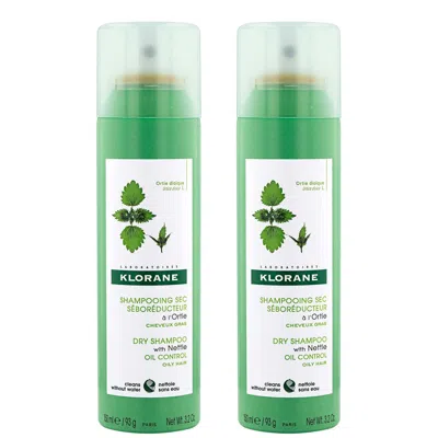 Klorane Dry Shampoo With Nettle Duo In White