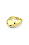 Kloto Day Dome Ring In Gold