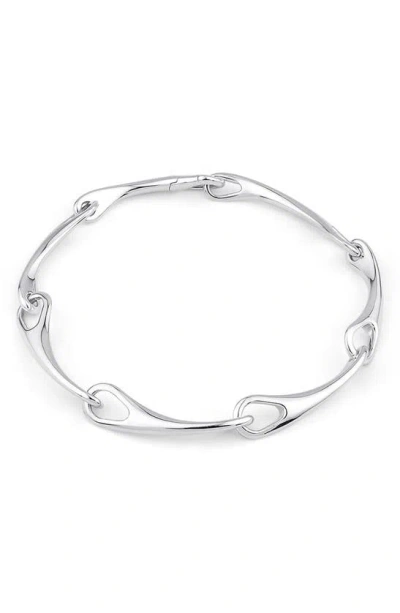 Kloto Echo Link Bracelet In Silver