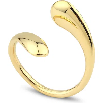 Kloto Fluid Bypass Ring In Gold