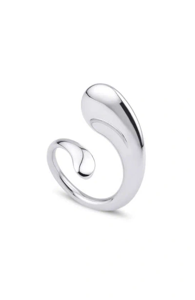 Kloto Fluid Bypass Ring In Silver