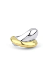 Kloto Geo Ring In Gold
