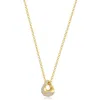 Kloto Lucid Diamond Pendant Necklace In Gold