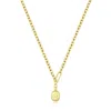 Kloto Matter Necklace In 18k Yellow Gold,diamonds