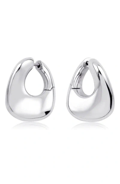 Kloto Ra Huggie Hoop Earrings In Metallic