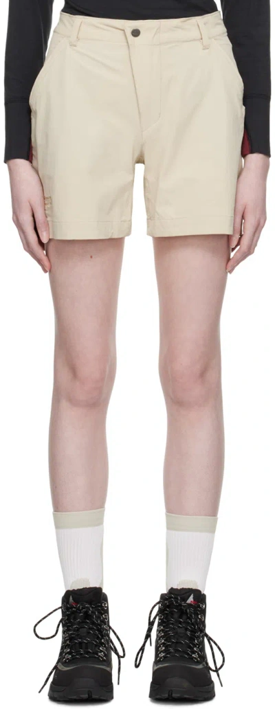 Klättermusen Beige Vanadis 3.0 Shorts In Clay