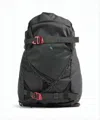 Klättermusen Black Backpack With Adjustable Straps In White