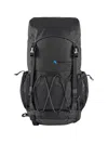 Klättermusen Black Polyamide Functional Backpack With Padded Straps In Black