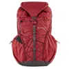 Klättermusen Deep Red Polyamide Klattermusen Backpack In Red