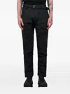 Klättermusen Gere 3.0 Belted Zip-up Trousers In Black