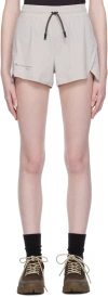 Klättermusen Gray Laufey Shorts In Ash Rose