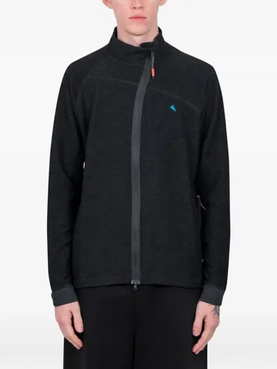Klättermusen Hödur Zip-up Jacket In Black