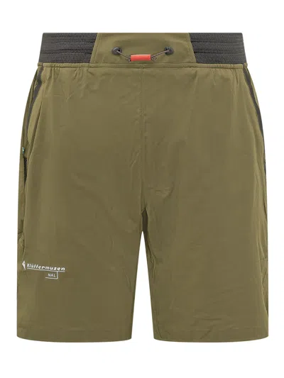 Klättermusen Klattermusen Innovative Technical Shorts With Adjustable Waistband In Olive