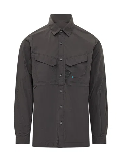 Klättermusen Klattermusen Long Sleeve Utility Shirt In Raven
