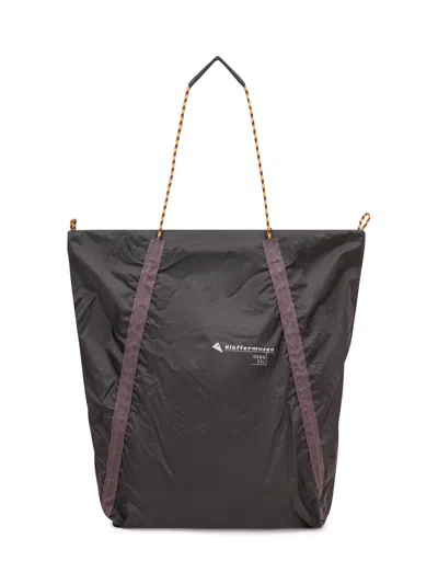 Klättermusen Klattermusen Versatile Mini Tote Bag With Long Handles In Raven
