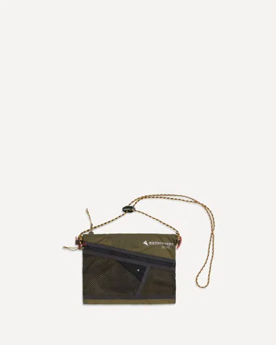 Klättermusen Medium Algir Crossbody Bag In Green