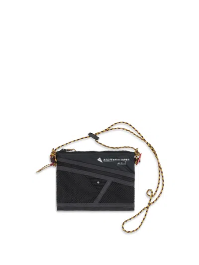 Klättermusen Medium Algir Crossbody Bag In Black