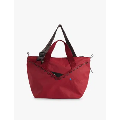 Klättermusen Mens Klattermusen Bor 13l Recycled-polyamide Blend Tote Bag In Burnt Russet