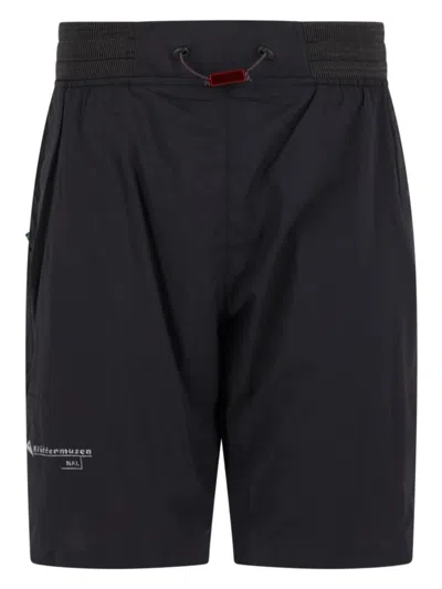 Klättermusen Shorts "nal" Con Logo In Black