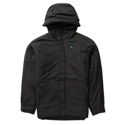 Klättermusen Sleek Insulated Jacket With High Collar In Black