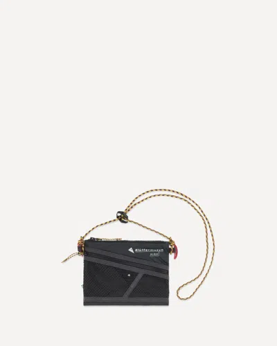 Klättermusen Small Algir Crossbody Bag In Black