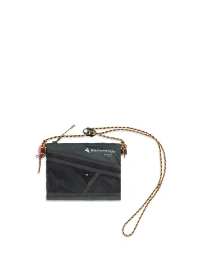 Klättermusen Small Algir Crossbody Bag In Gray