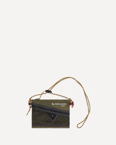 Klättermusen Small Algir Crossbody Bag In Green