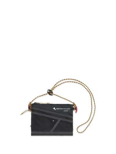 Klättermusen Small Algir Crossbody Bag In Black