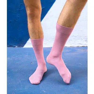 Klue Pink Air Solid Socks