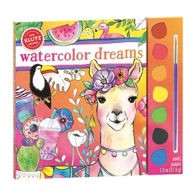 Klutz Watercolor Dreams Painting Kit In Multi